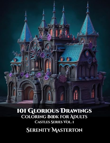 101 Glorious Drawings: Castle Series cover